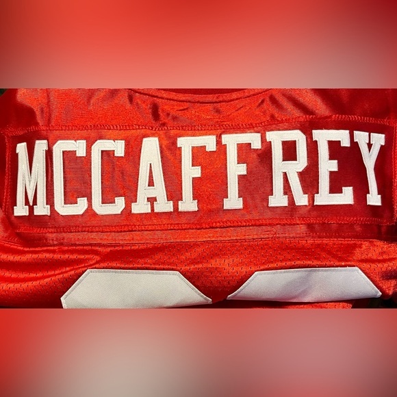 NEW- San Francisco 49ers Christian McCaffrey Stitched Jersey  SIZE: 3XL - Picture 10 of 14